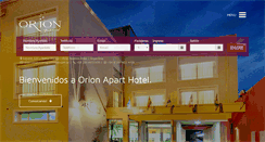 Desktop Screenshot of aparthotelorion.com.ar