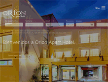 Tablet Screenshot of aparthotelorion.com.ar